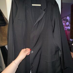 Oversized Black Blazer